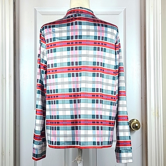 Free Style Western Boho Plaid Shirt NWT - Picture 6 of 13